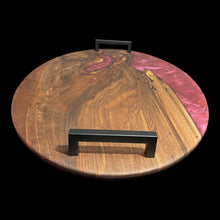 Load image into Gallery viewer, Diamond Savage English Walnut Oval Charcuterie
