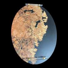 Load image into Gallery viewer, Obsidian Maple Burl Oval Charcuterie
