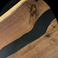 Load image into Gallery viewer, Walnut/ Black Epoxy Charcuterie
