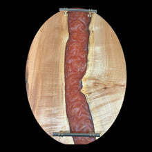 Load image into Gallery viewer, Maple/ Liquid Fire Charcuterie
