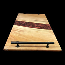 Load image into Gallery viewer, Sycamore/ Copper Epoxy Charcuterie
