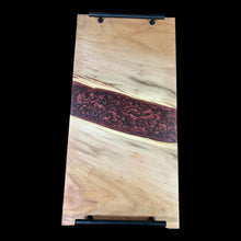 Load image into Gallery viewer, Sycamore/ Copper Epoxy Charcuterie
