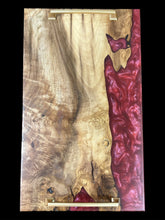 Load image into Gallery viewer, Myrtlewood/  Diamond Savage Epoxy Charcuterie
