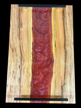 Load image into Gallery viewer, Curupay/ Liquid Fire Epoxy Charcuterie
