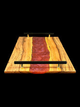 Load image into Gallery viewer, Curupay/ Liquid Fire Epoxy Charcuterie
