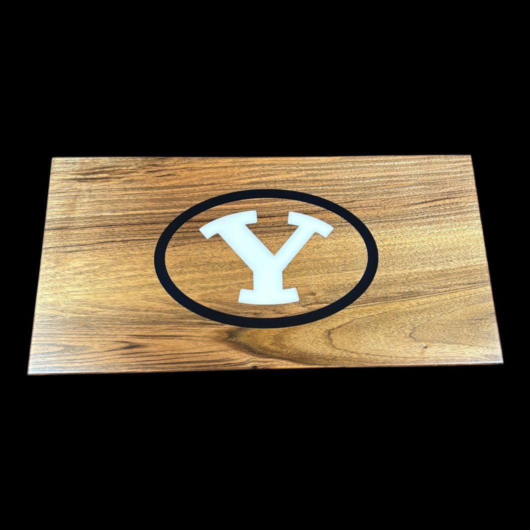 Walnut / BYU Epoxy Charcuterie