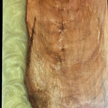 Load image into Gallery viewer, Silver Maple/ Yellow Gold Epoxy Charcuterie
