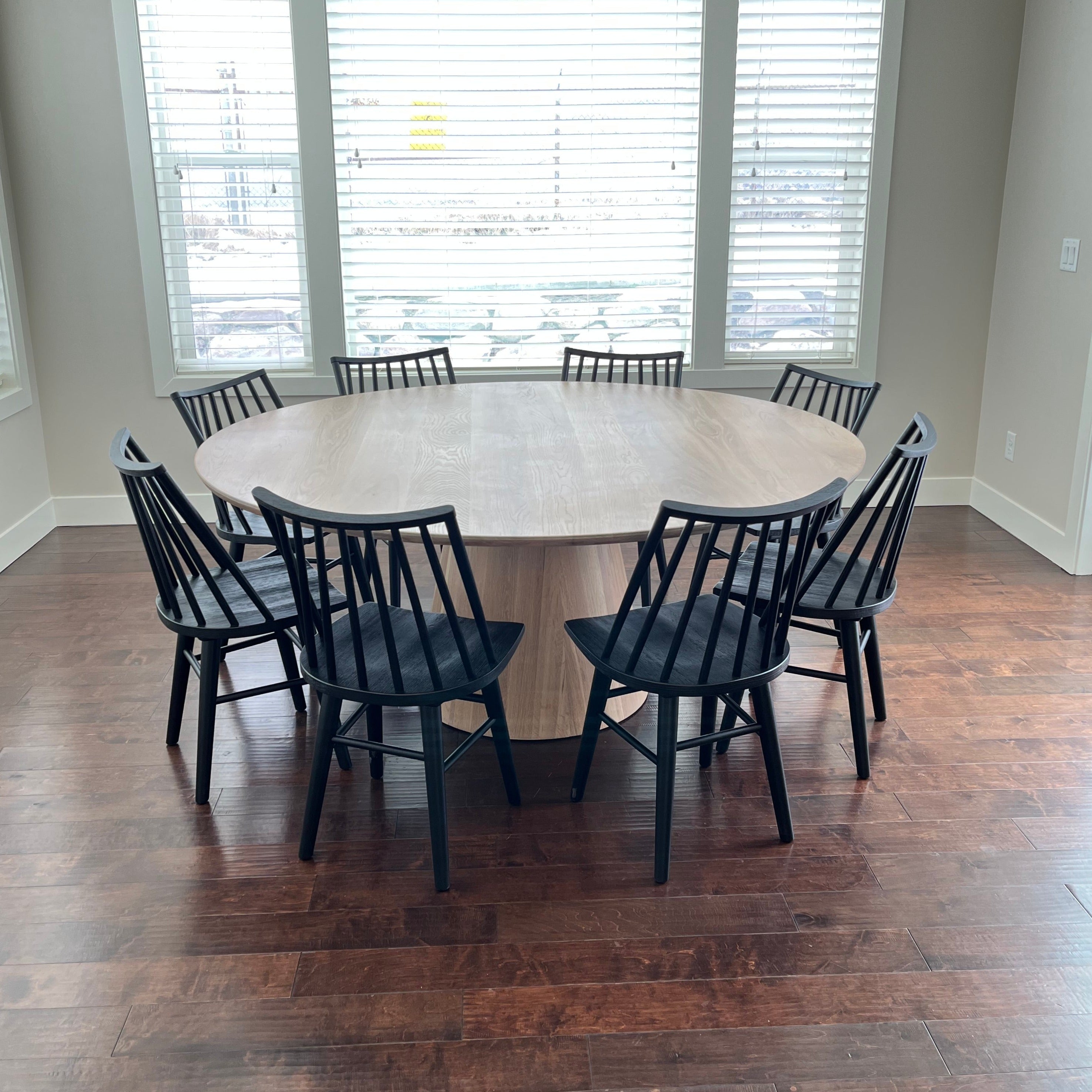 6' White Oak Dining Table