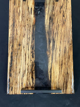 Load image into Gallery viewer, Spalted Pecan / Black Epoxy Charcuterie
