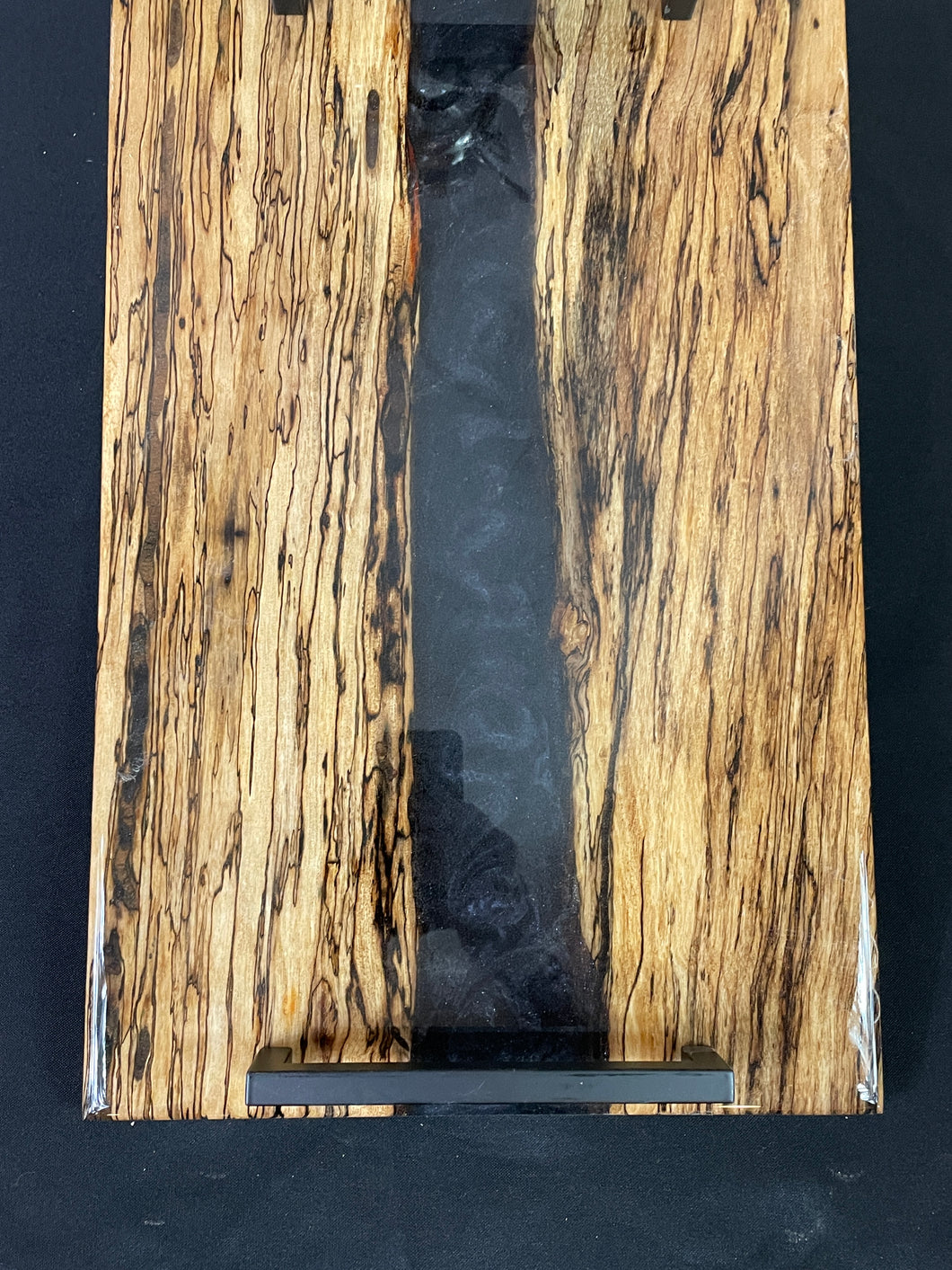 Spalted Pecan / Black Epoxy Charcuterie