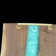 Load image into Gallery viewer, Blissful Teal Walnut Charcuterie
