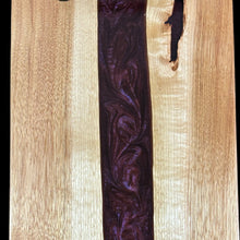 Load image into Gallery viewer, Hickory / Dark Dragons Breathe Epoxy Charcuterie
