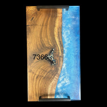 Load image into Gallery viewer, Walnut / Ocean Charcuterie
