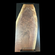 Load image into Gallery viewer, Walnut / Black Epoxy Charcuterie
