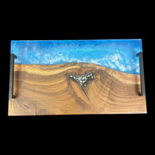 Load image into Gallery viewer, Walnut / Ocean Charcuterie
