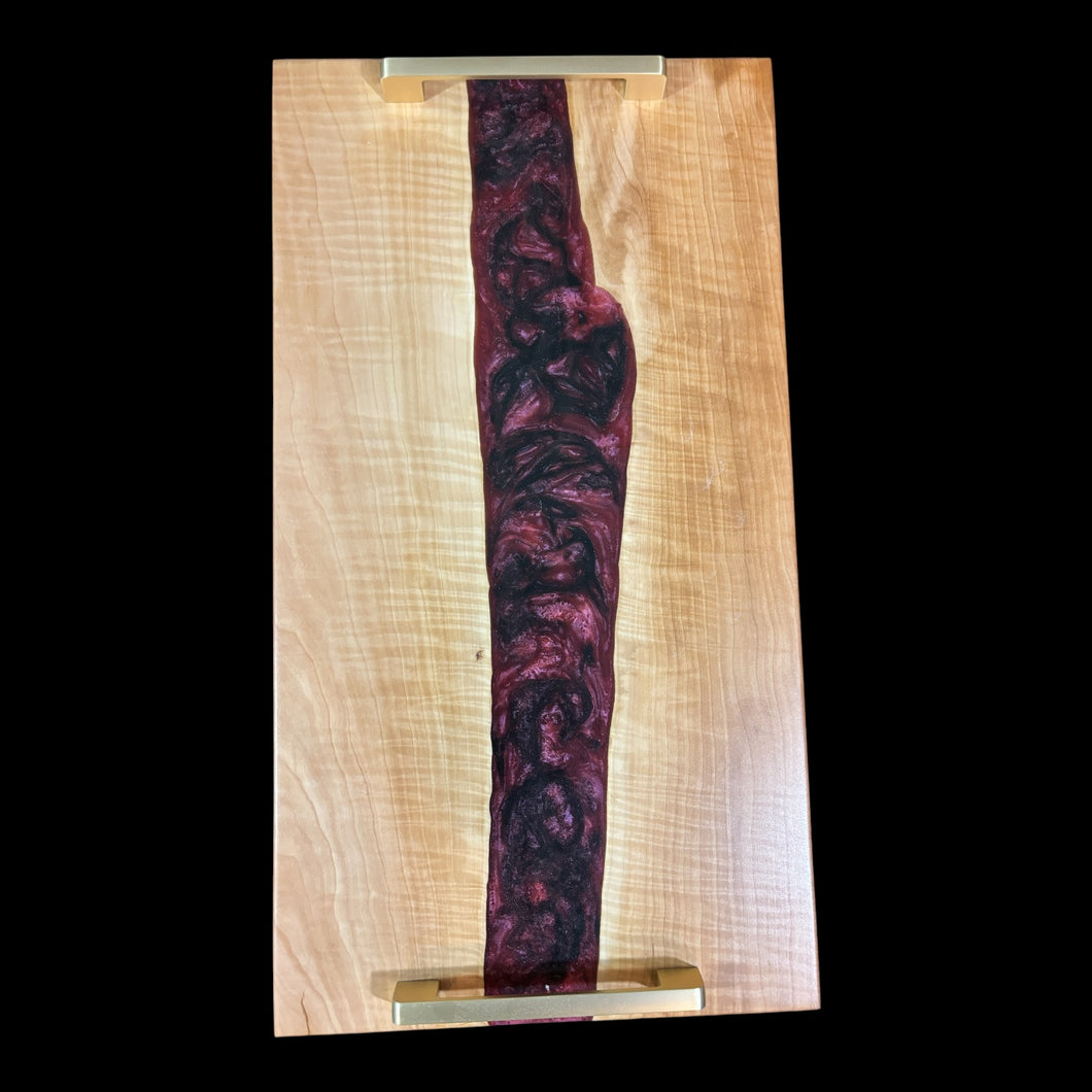 Flowering Plum / Black Dragons Breath Epoxy Charcuterie