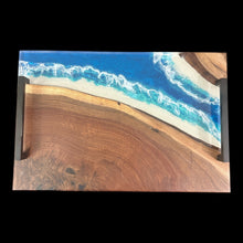 Load image into Gallery viewer, Walnut / Beachfront Ocean Charcuterie
