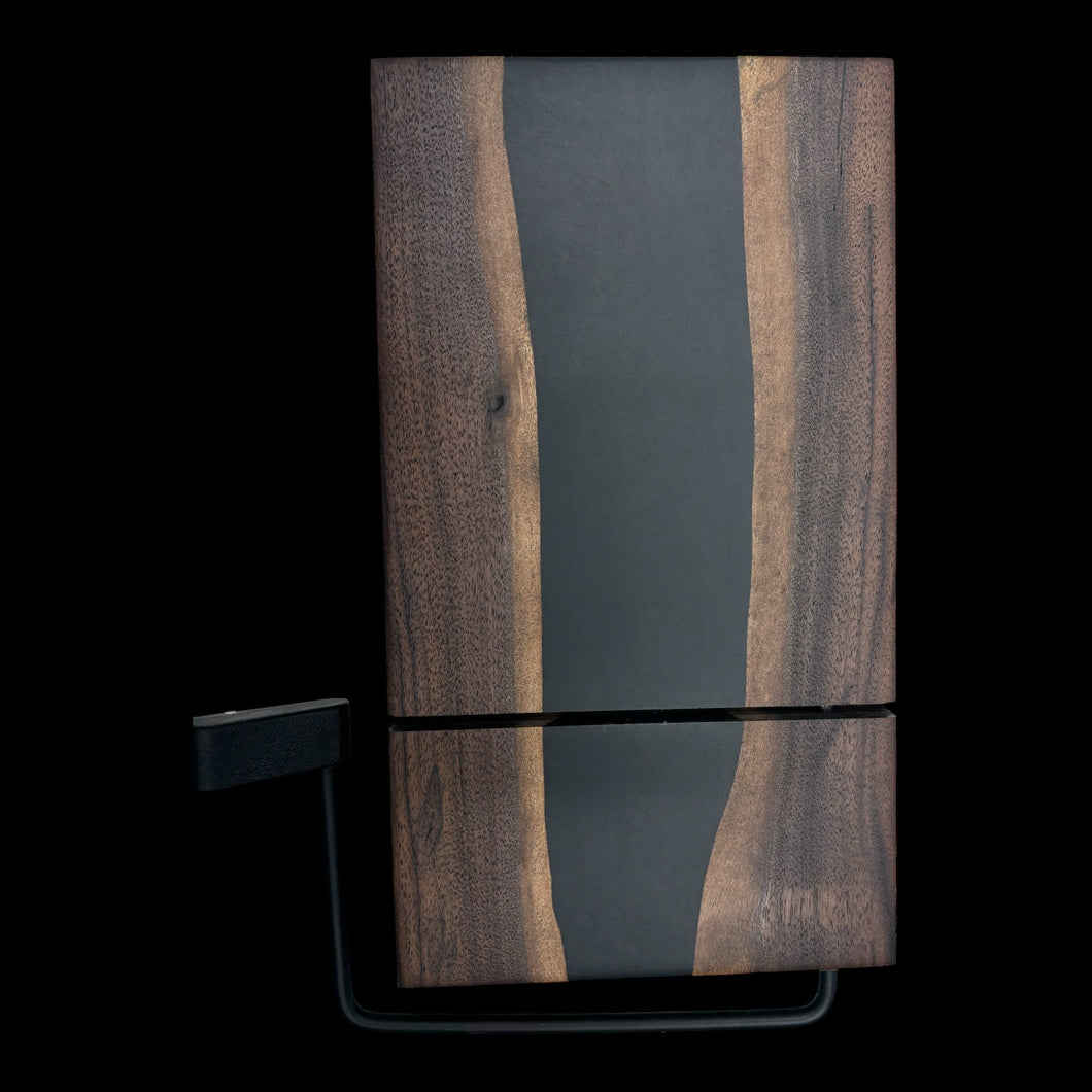 Walnut/  Black Walnut EpoxySlicing Board