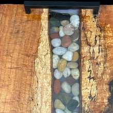 Load image into Gallery viewer, Silver Maple/ Rock Epoxy Charcuterie
