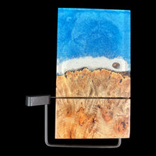 Load image into Gallery viewer, Maple Burl / Ocean Beach Slicing Board
