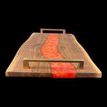 Load image into Gallery viewer, Fire Red Walnut Charcuterie
