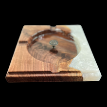 Load image into Gallery viewer, Ivory Walnut Cigar Tray
