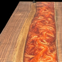 Load image into Gallery viewer, Metallic Copper Walnut Charcuterie
