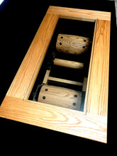 Load image into Gallery viewer, Reclaimed Oak Pulley Coffee Table
